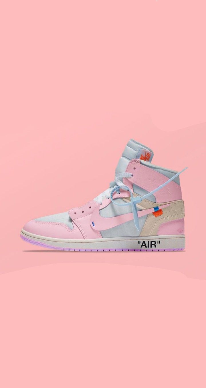 Pink Jordans Shoes Wallpapers