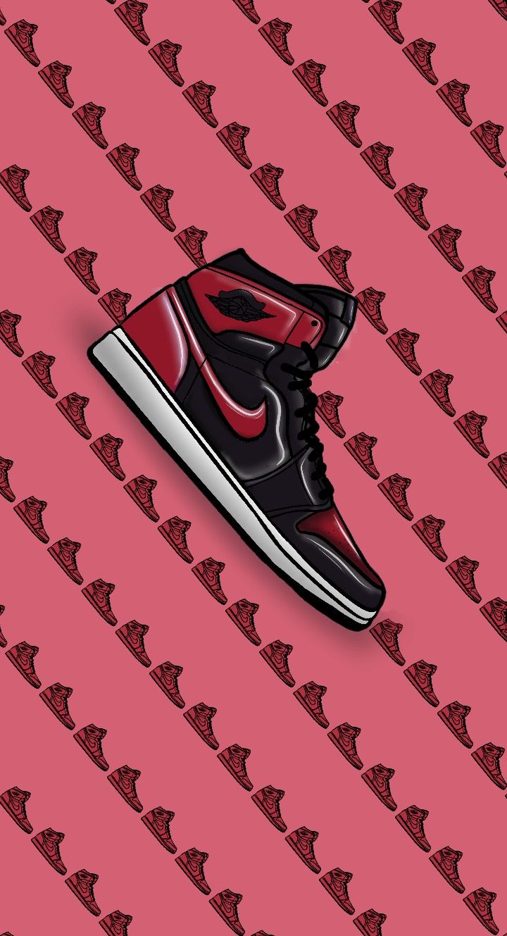 Pink Jordans Shoes Wallpapers