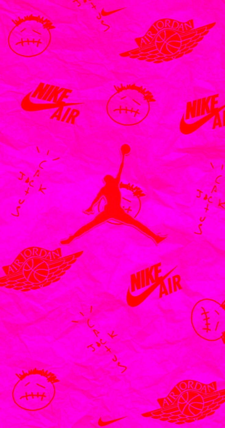 Pink Jordans Shoes Wallpapers