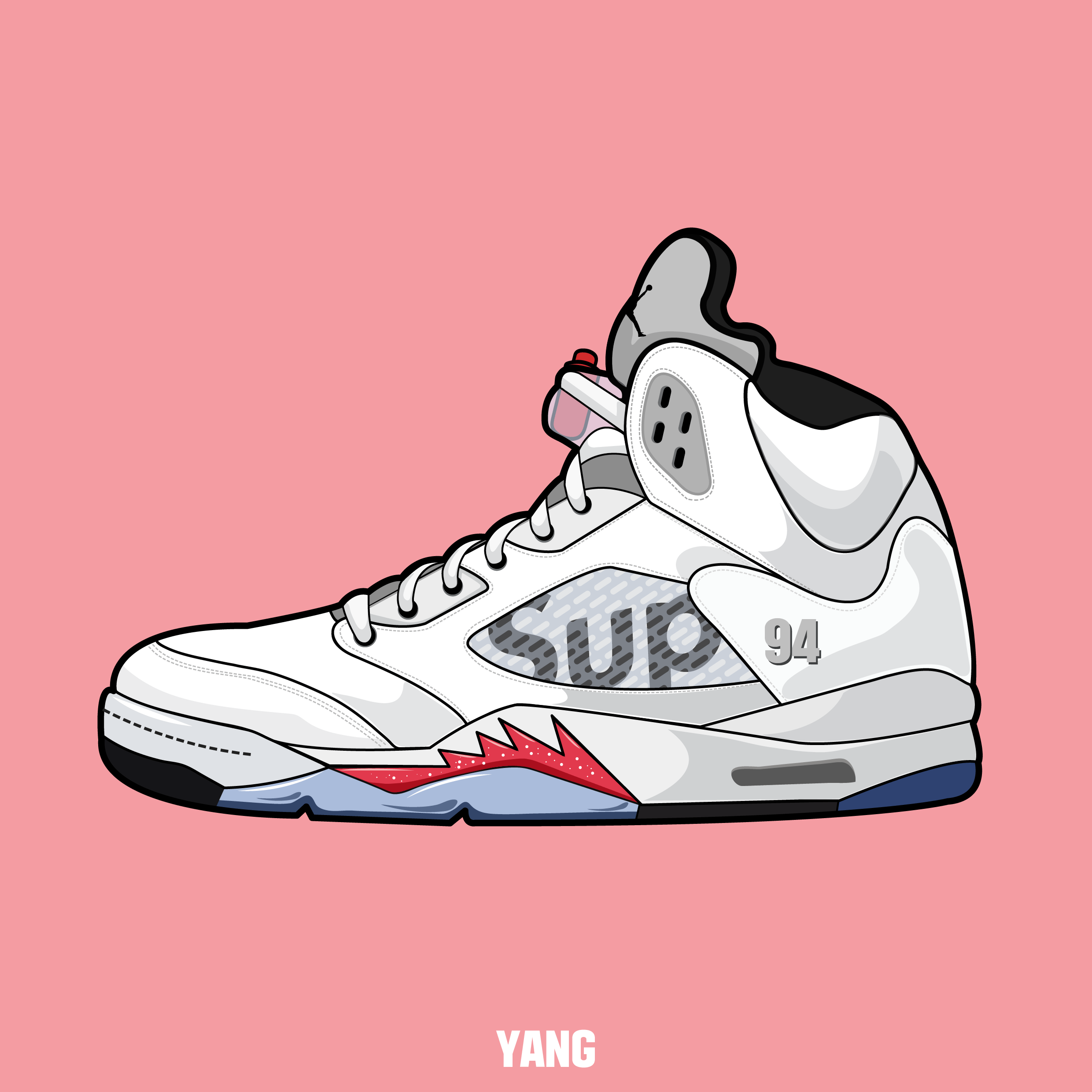 Pink Jordans Shoes Wallpapers