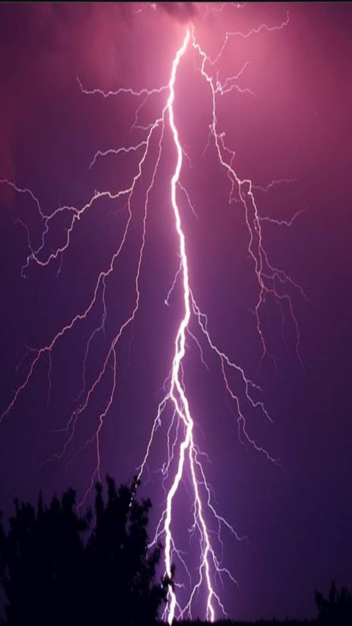 Pink Lightning Wallpapers