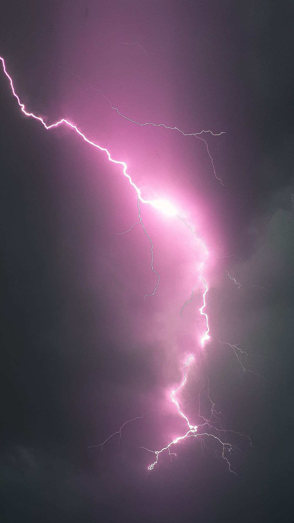 Pink Lightning Wallpapers