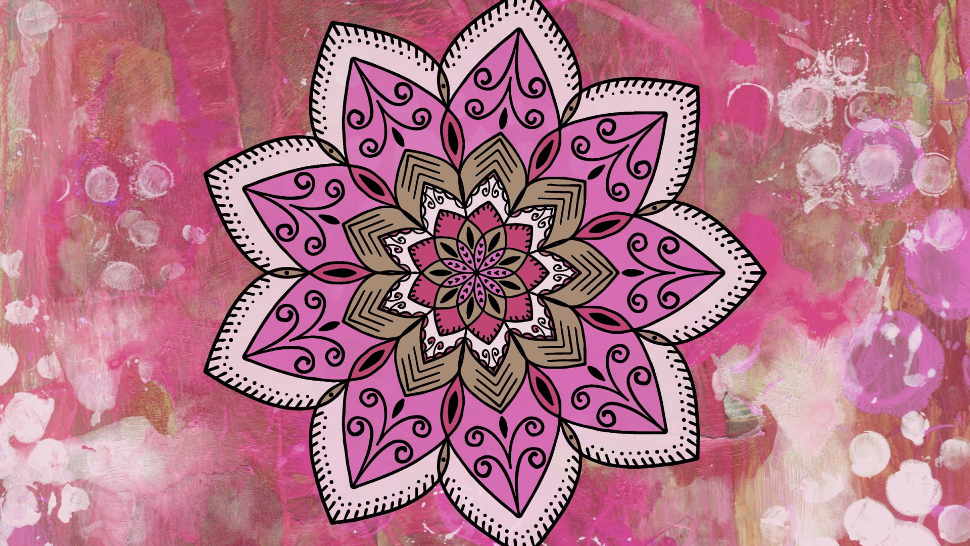 Pink Mandala Wallpapers