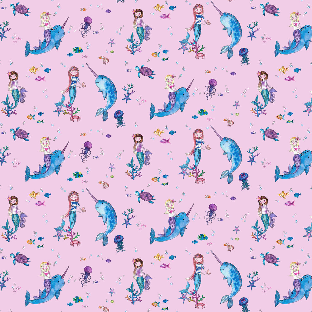 Pink Mermaid Wallpapers