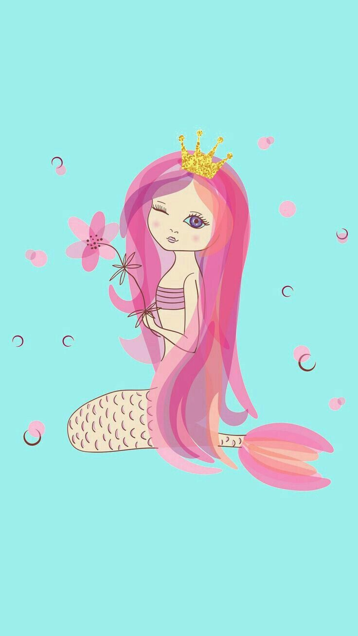 Pink Mermaid Wallpapers