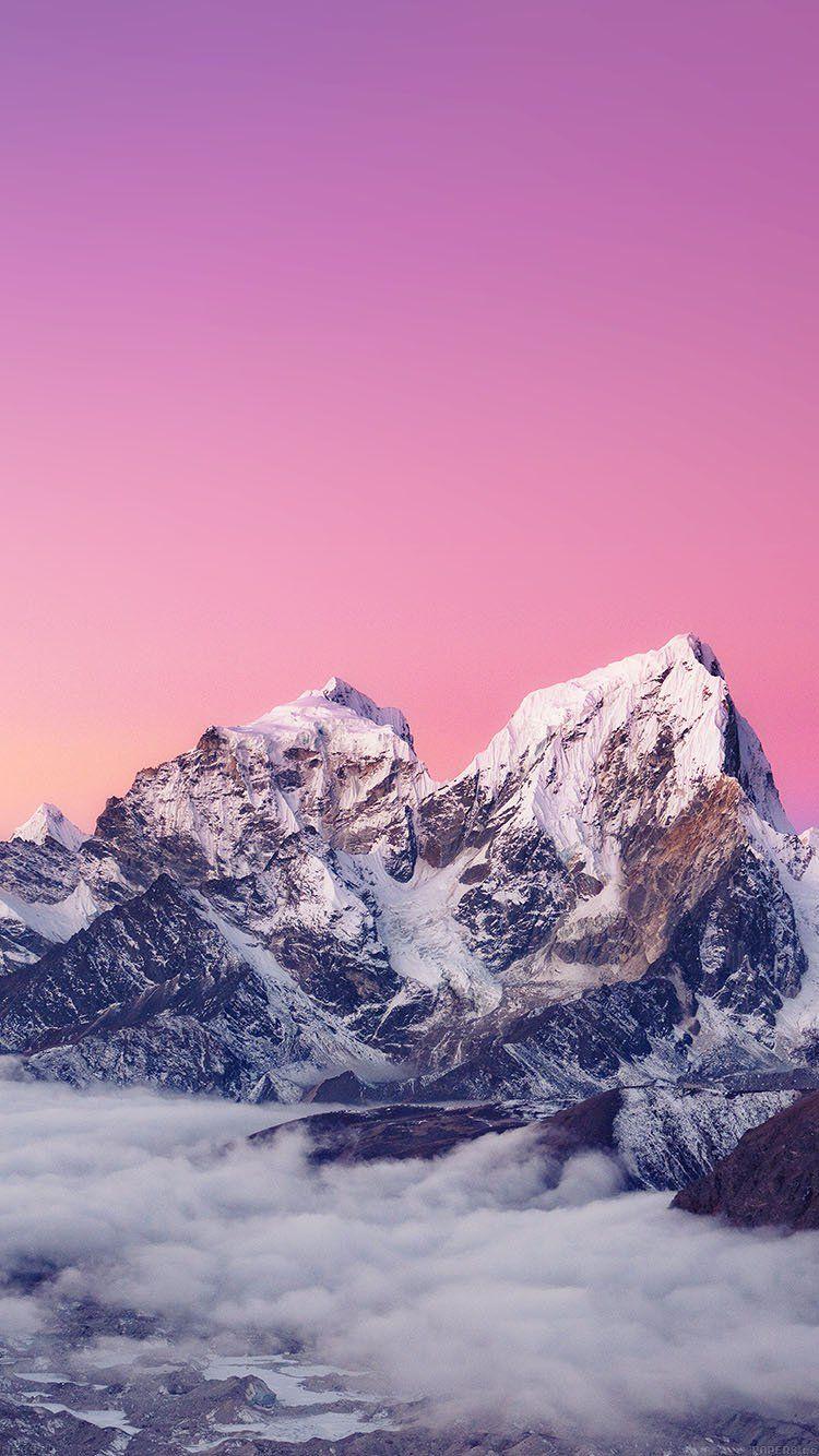 Pink Mountains Wallpapers