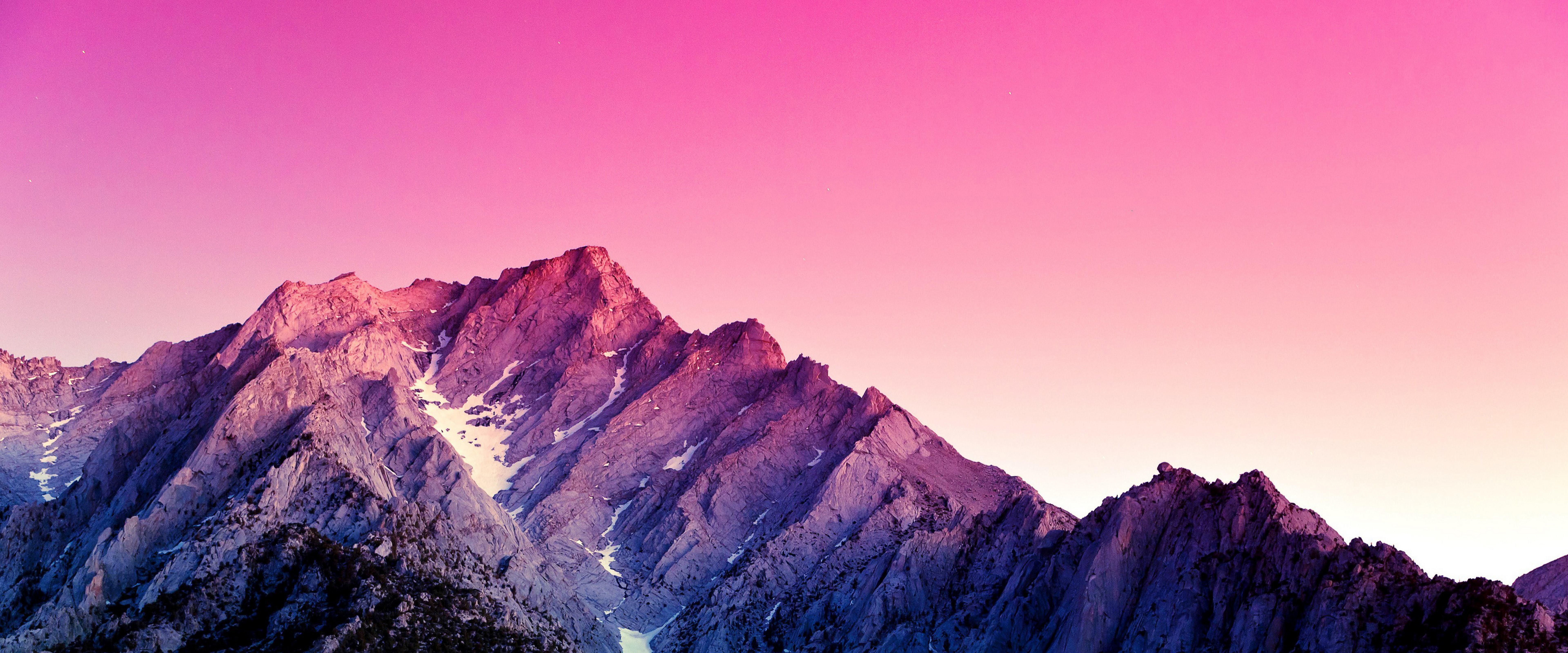 Pink Mountains Wallpapers