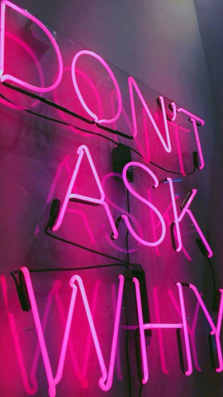 Pink Neon Aesthetic Wallpapers