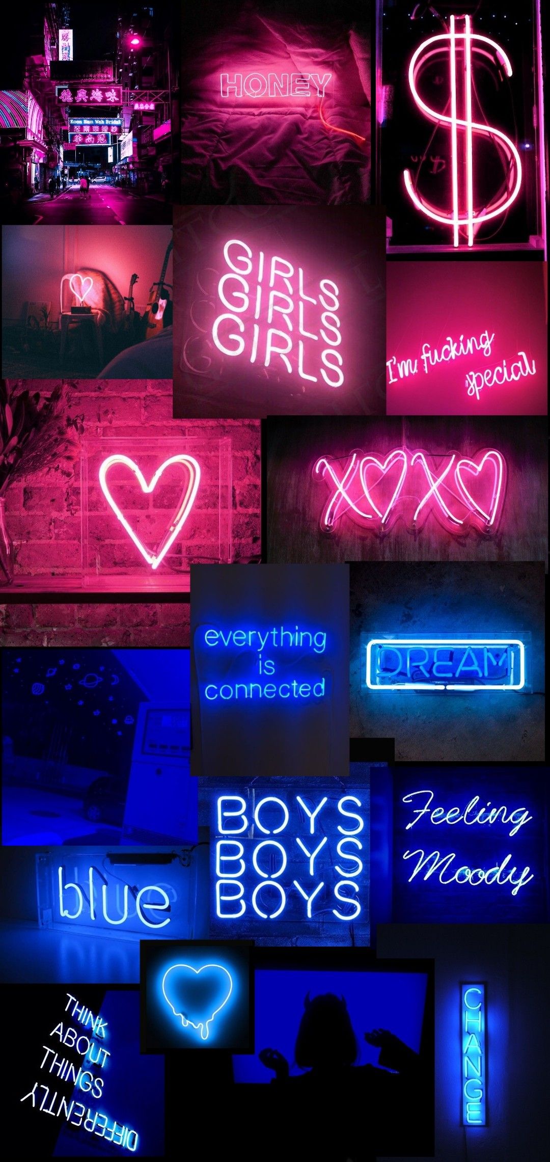 Pink Neon Aesthetic Wallpapers