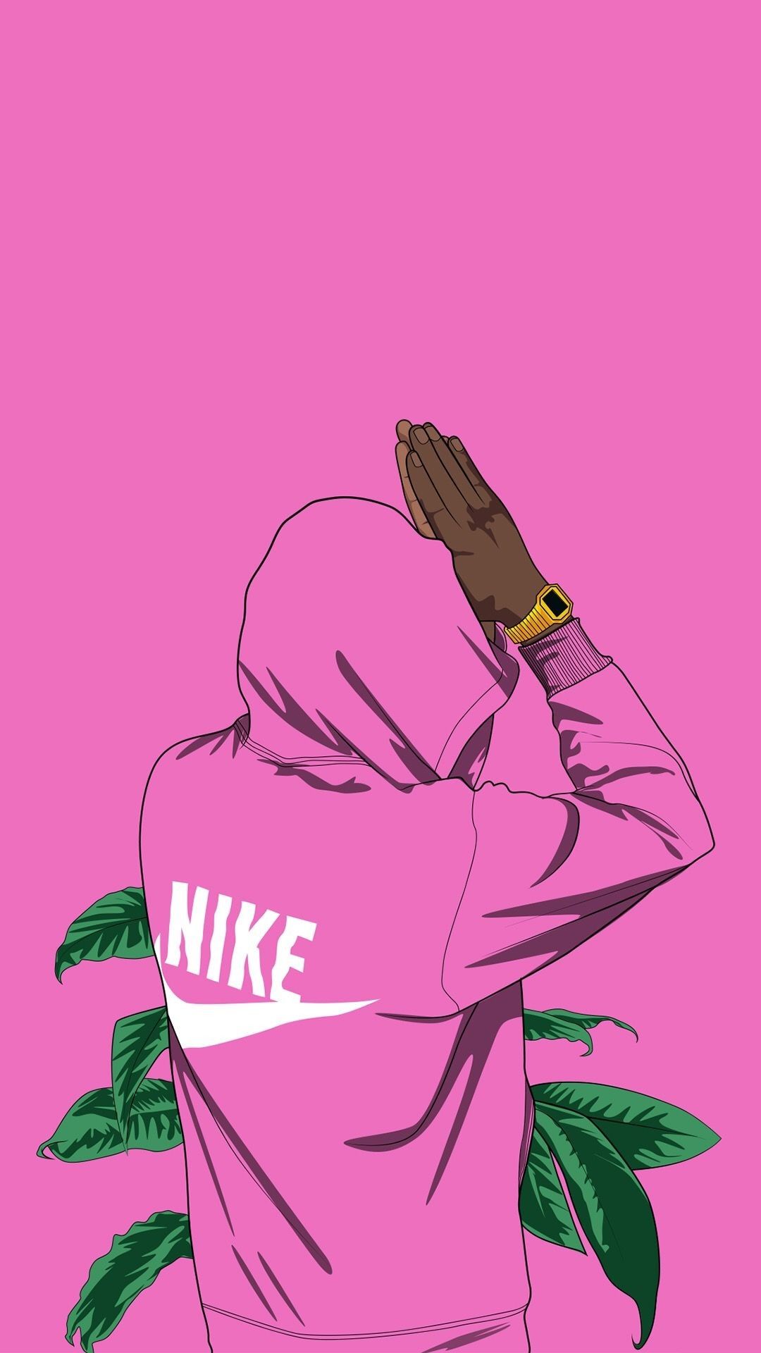 Pink Nike Iphone Wallpapers