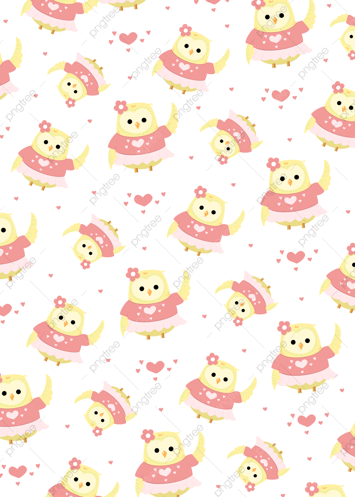 Pink Owl Wallpapers