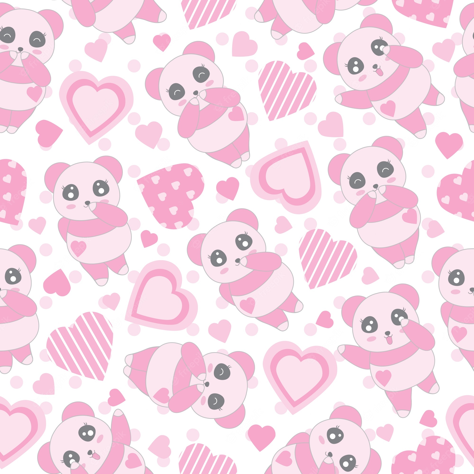 Pink Panda Wallpapers