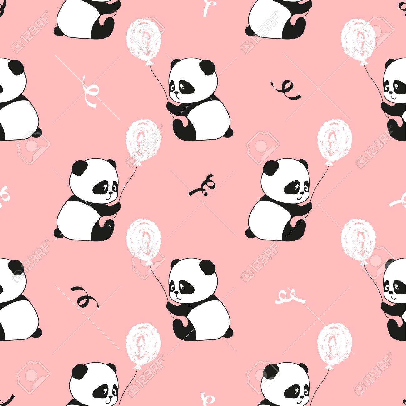 Pink Panda Wallpapers
