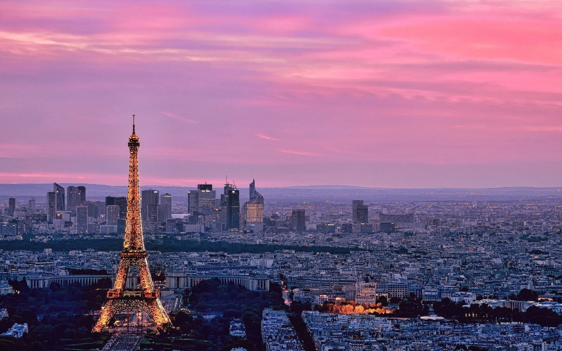 Pink Paris Wallpapers