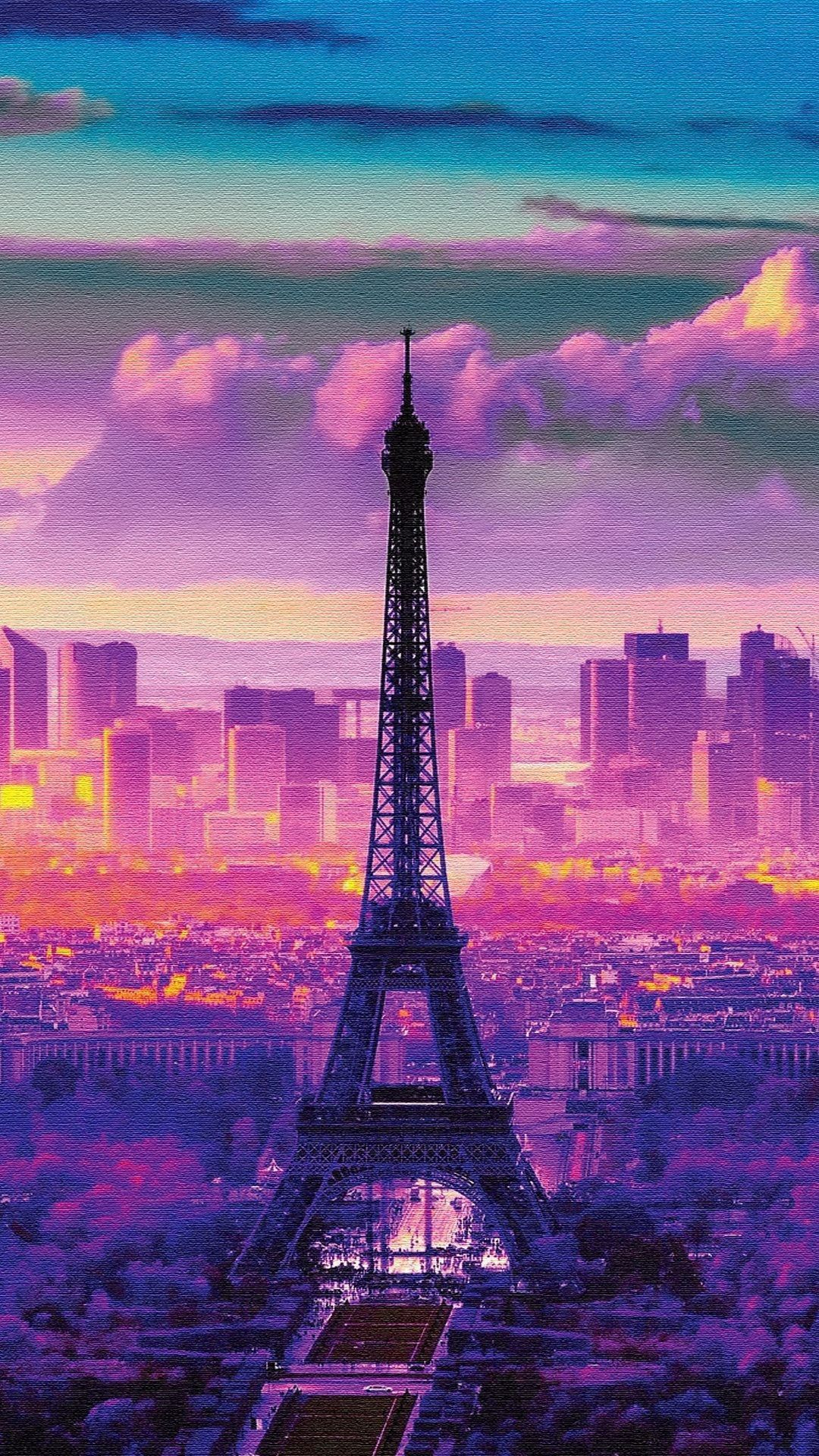 Pink Paris Wallpapers