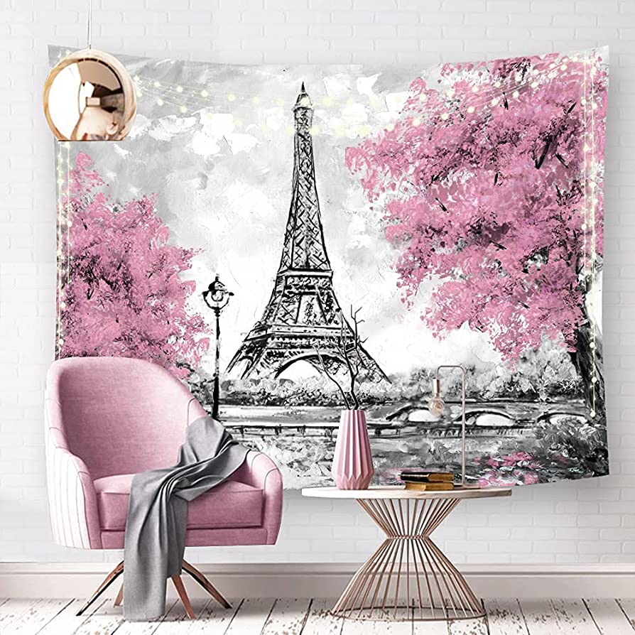 Pink Paris France Wallpapers