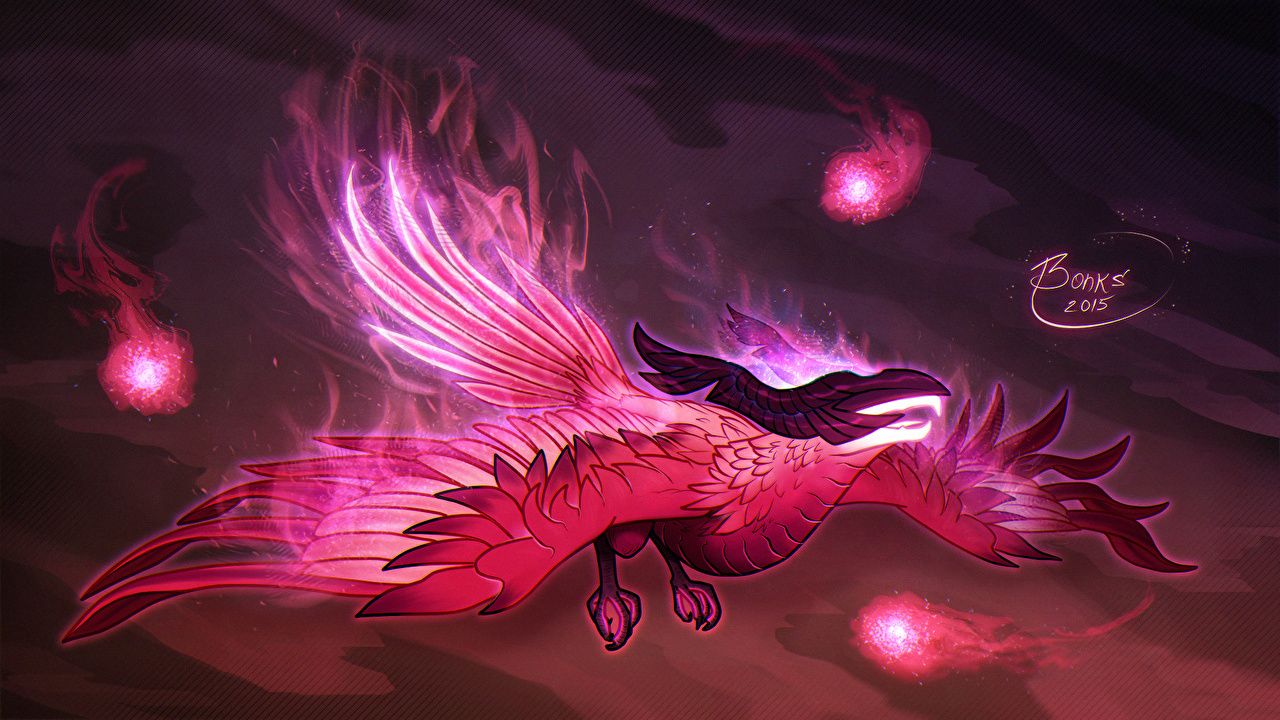 Pink Phoenix Wallpapers