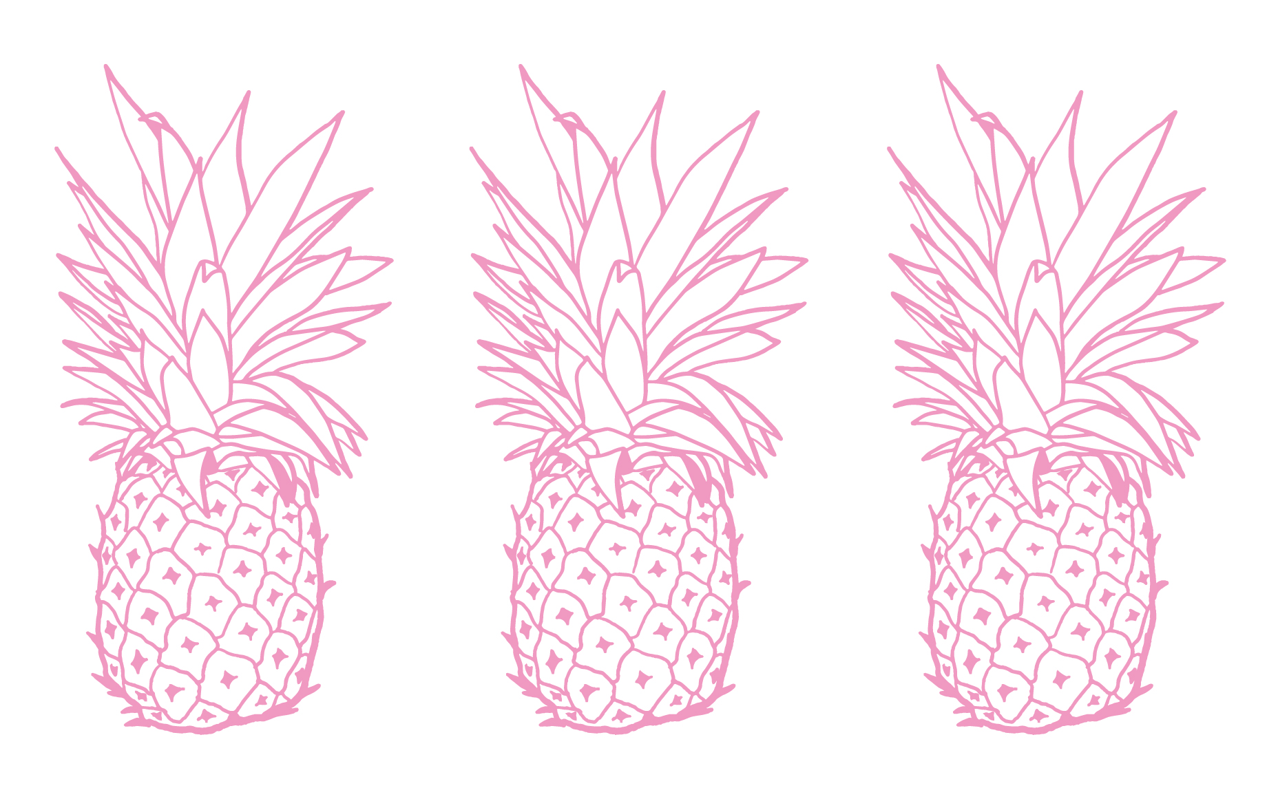 Pink Pineapple Wallpapers