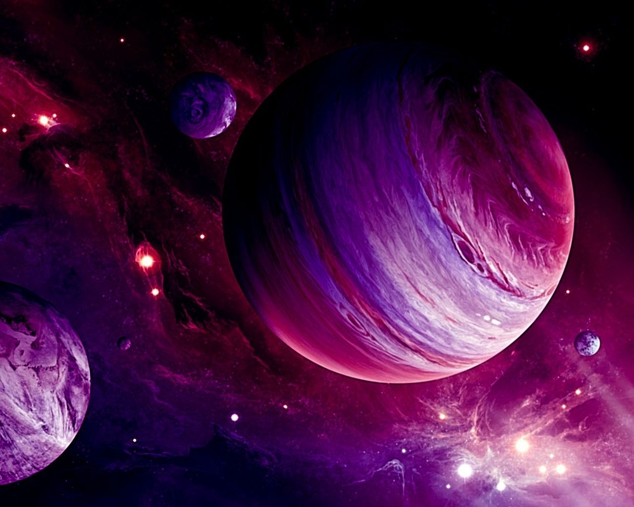 Pink Planet Wallpapers