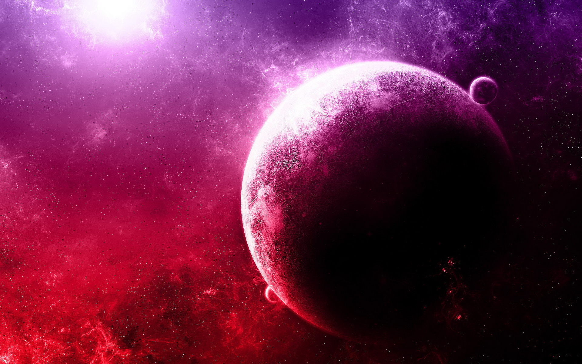 Pink Planet Wallpapers