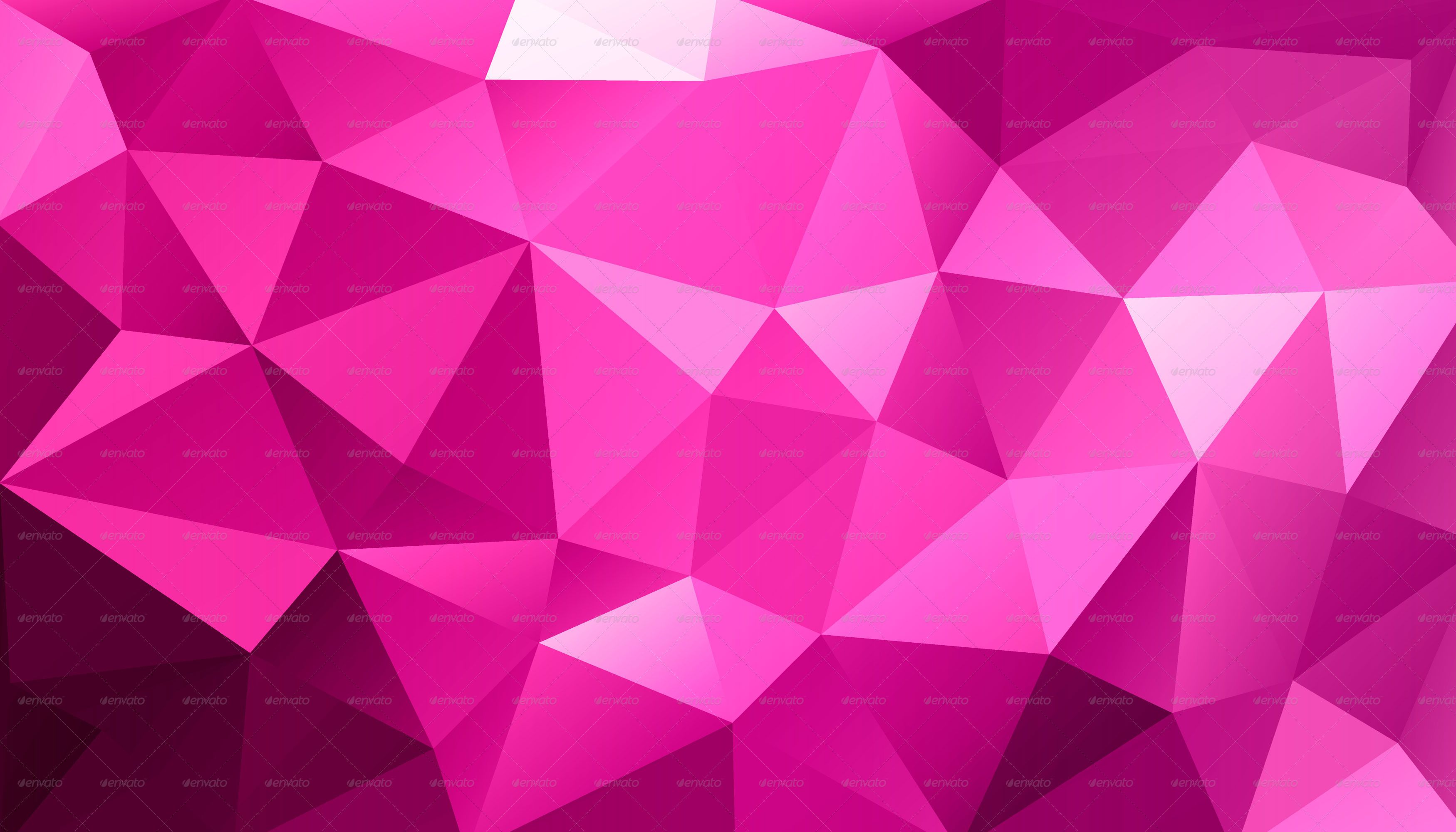 Pink Polygon Wallpapers