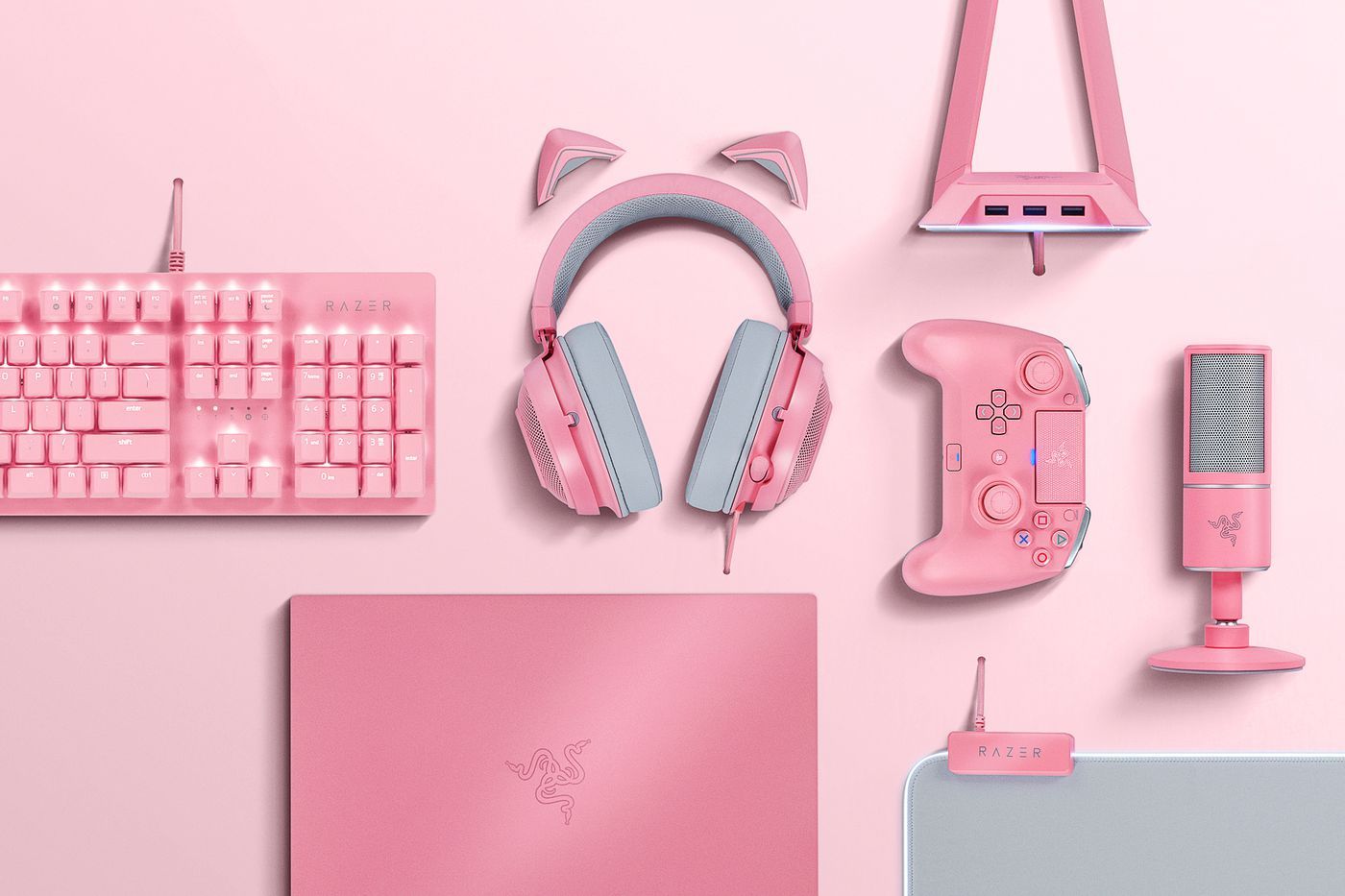 Pink Retro Gamer Girl Aesthetic Wallpapers