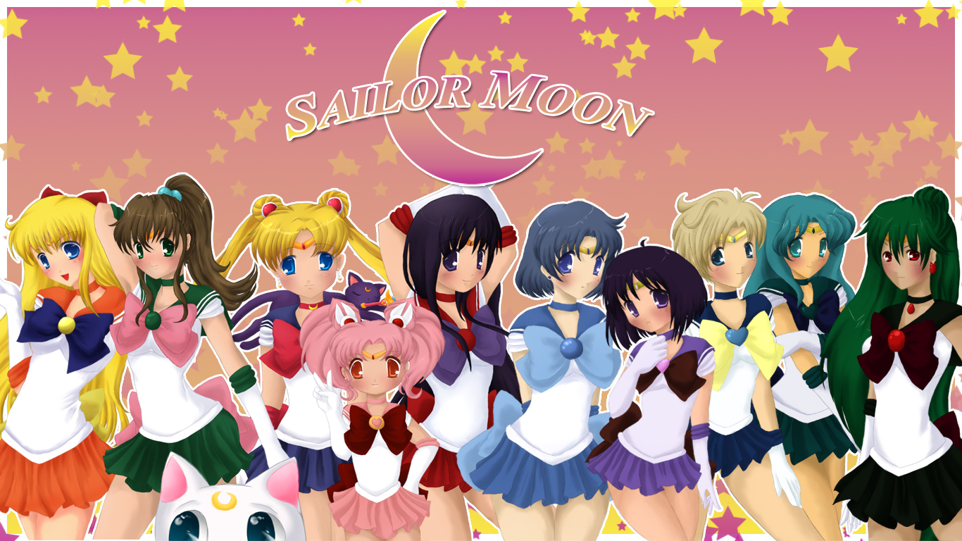 Pink Sailor Moon Laptop Wallpapers