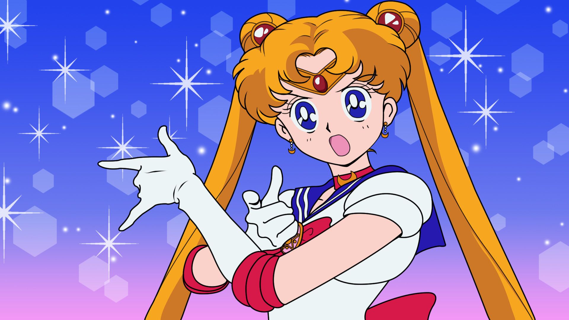 Pink Sailor Moon Laptop Wallpapers