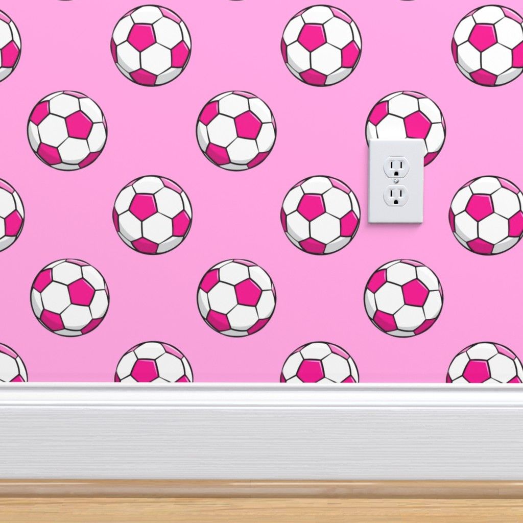 Pink Soccer Ball Wallpapers