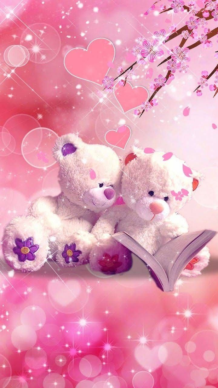 Pink Teddy Bear Wallpapers