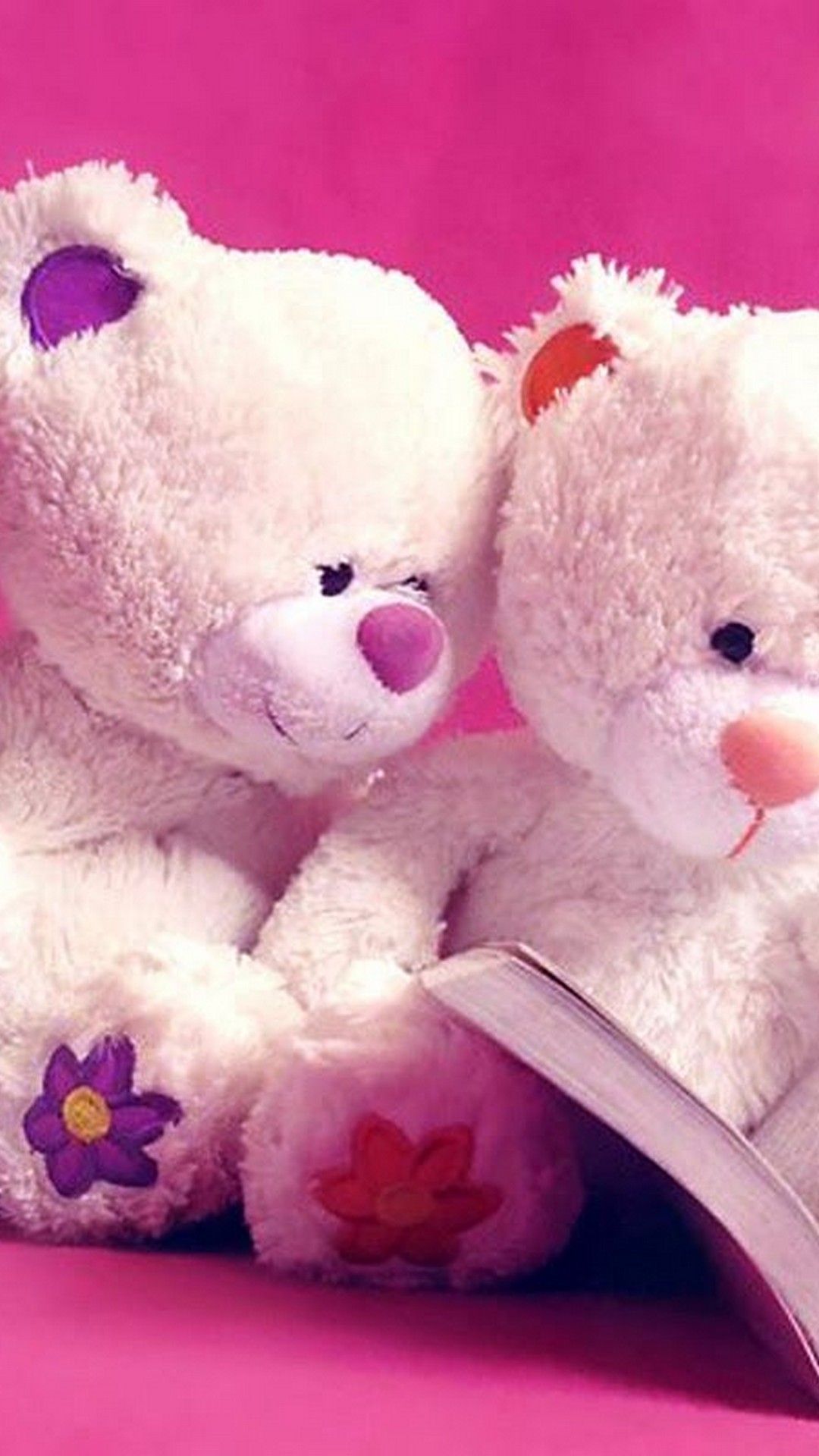 Pink Teddy Bear Wallpapers