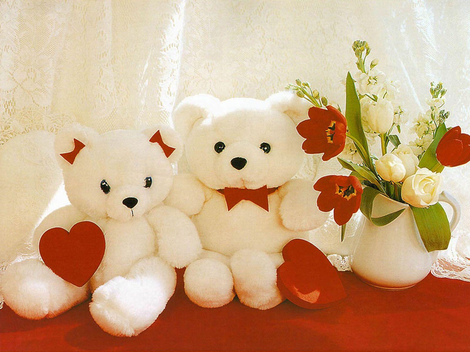 Pink Teddy Bear Wallpapers