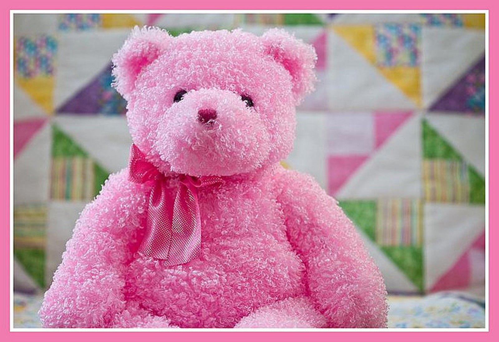 Pink Teddy Bear Wallpapers