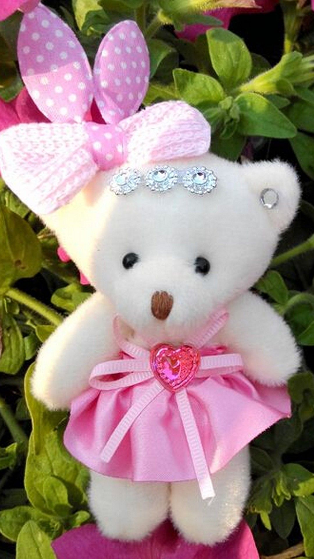 Pink Teddy Bear Wallpapers