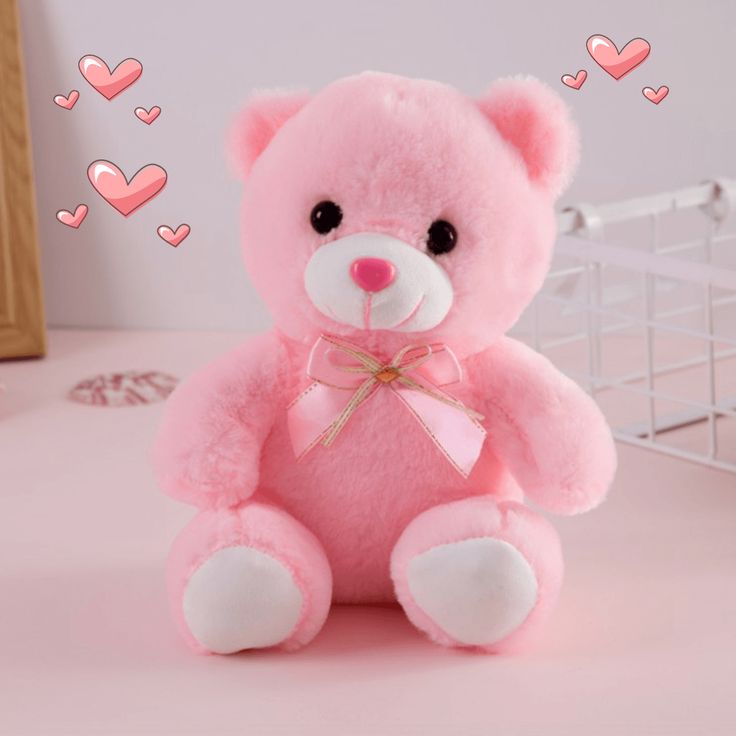 Pink Teddy Bear Wallpapers