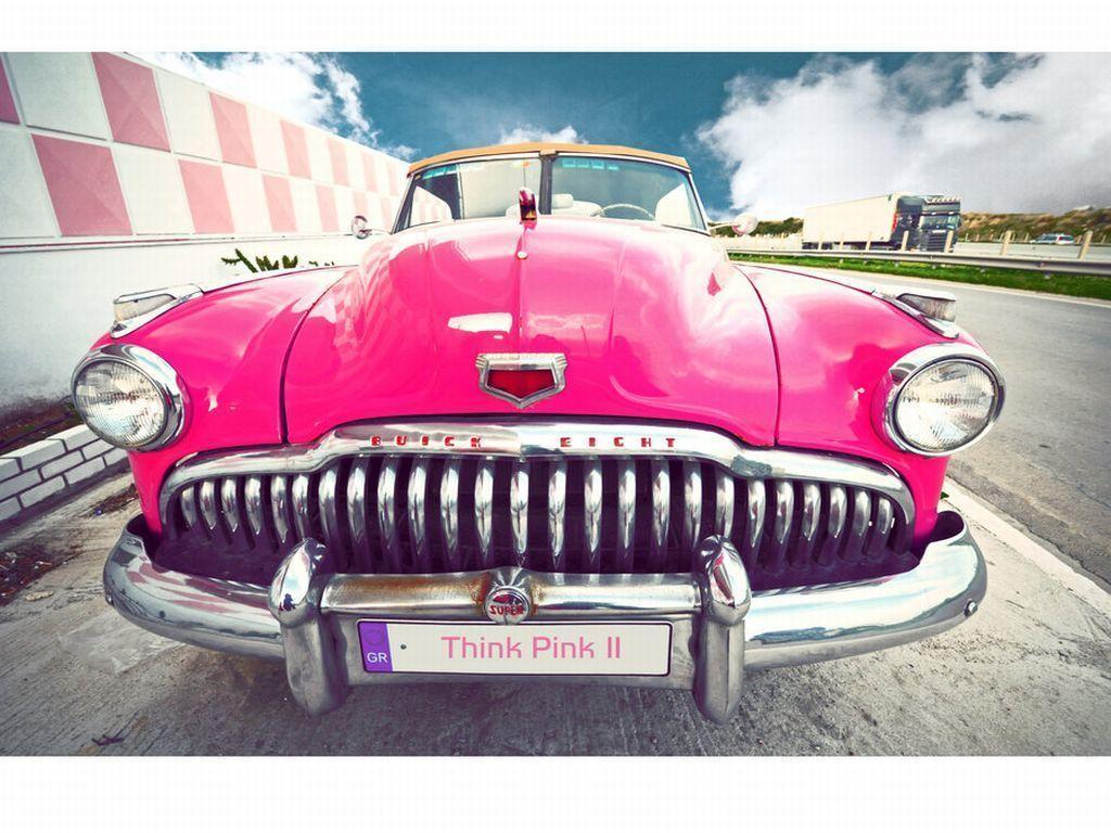 Pink Vintage Car Wallpapers