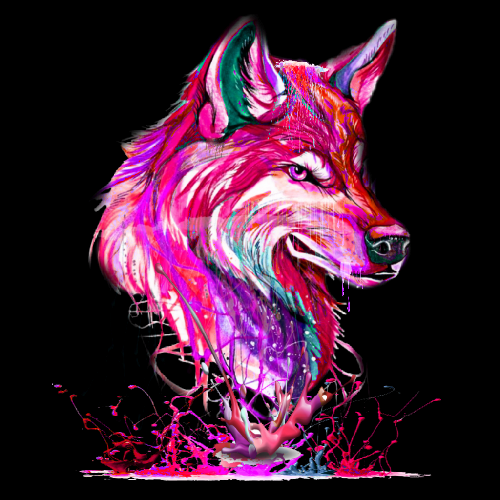 Pink Wolf Wallpapers