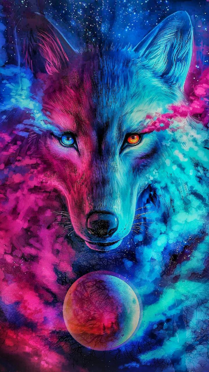 Pink Wolf Wallpapers