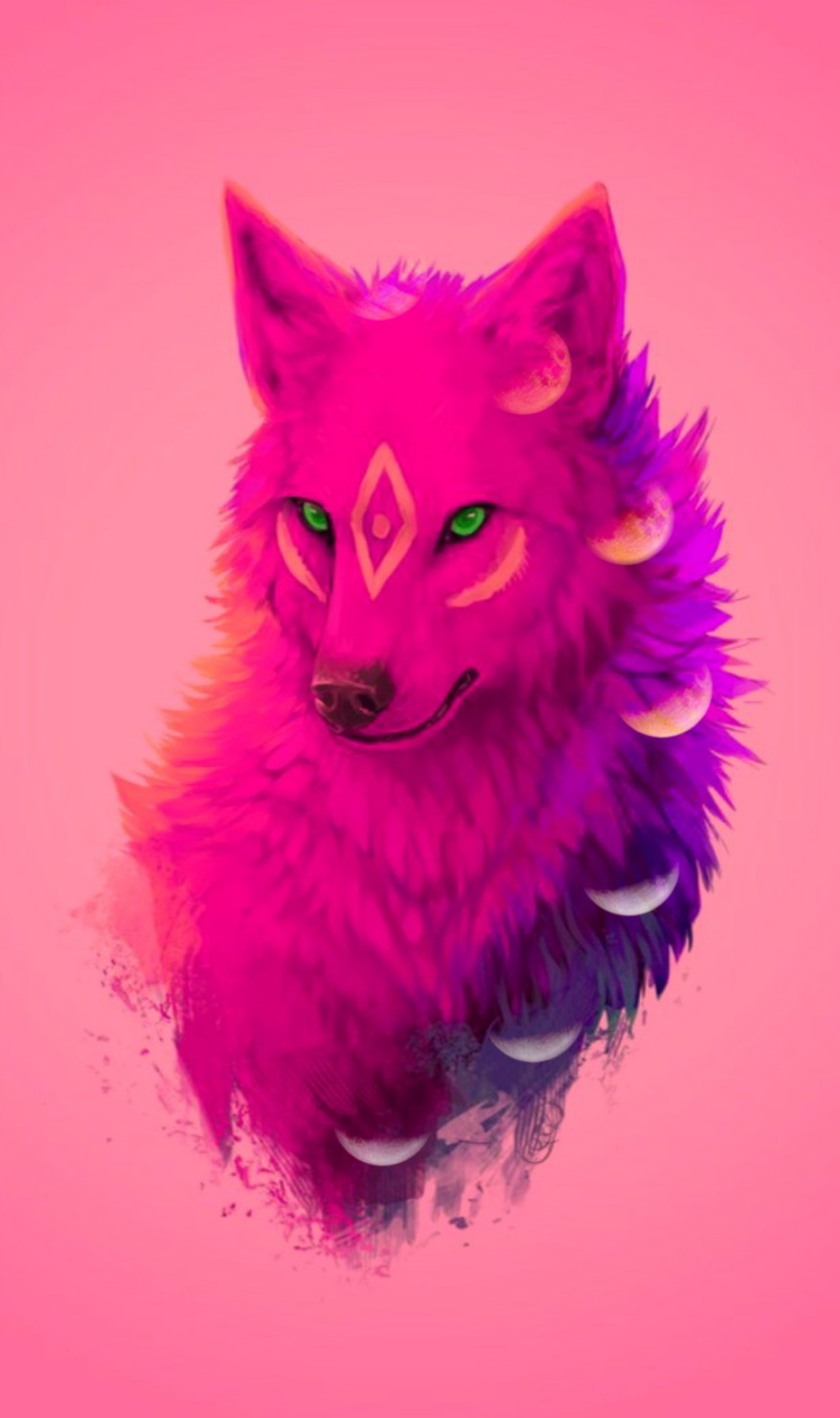 Pink Wolf Wallpapers