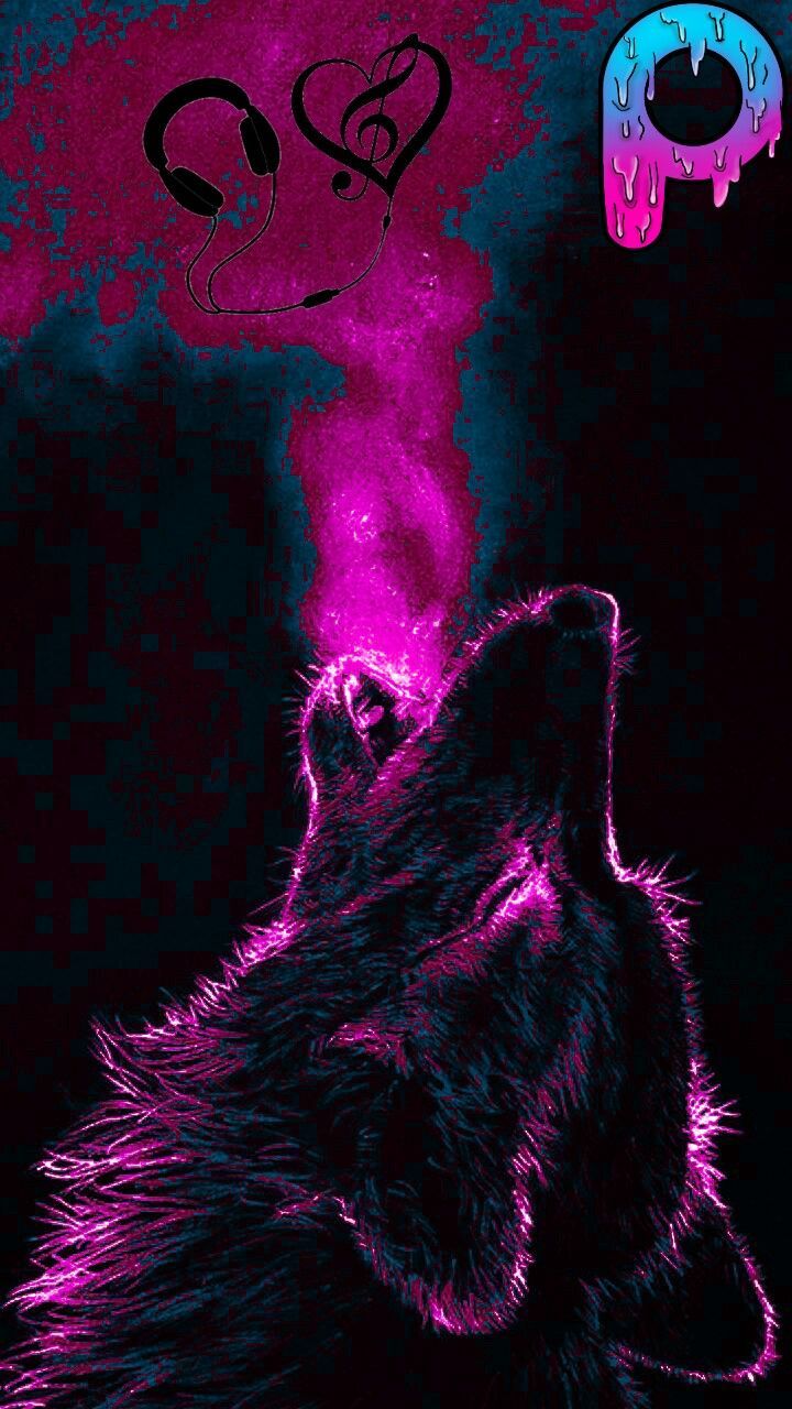 Pink Wolf Wallpapers