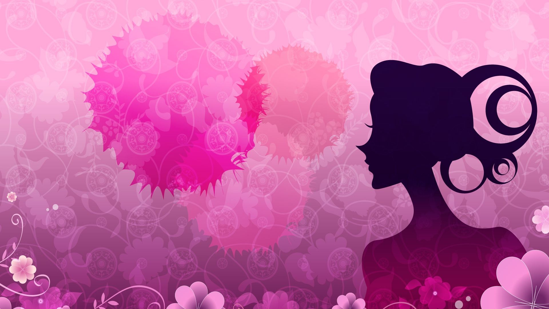 Pink Women Wallpapers