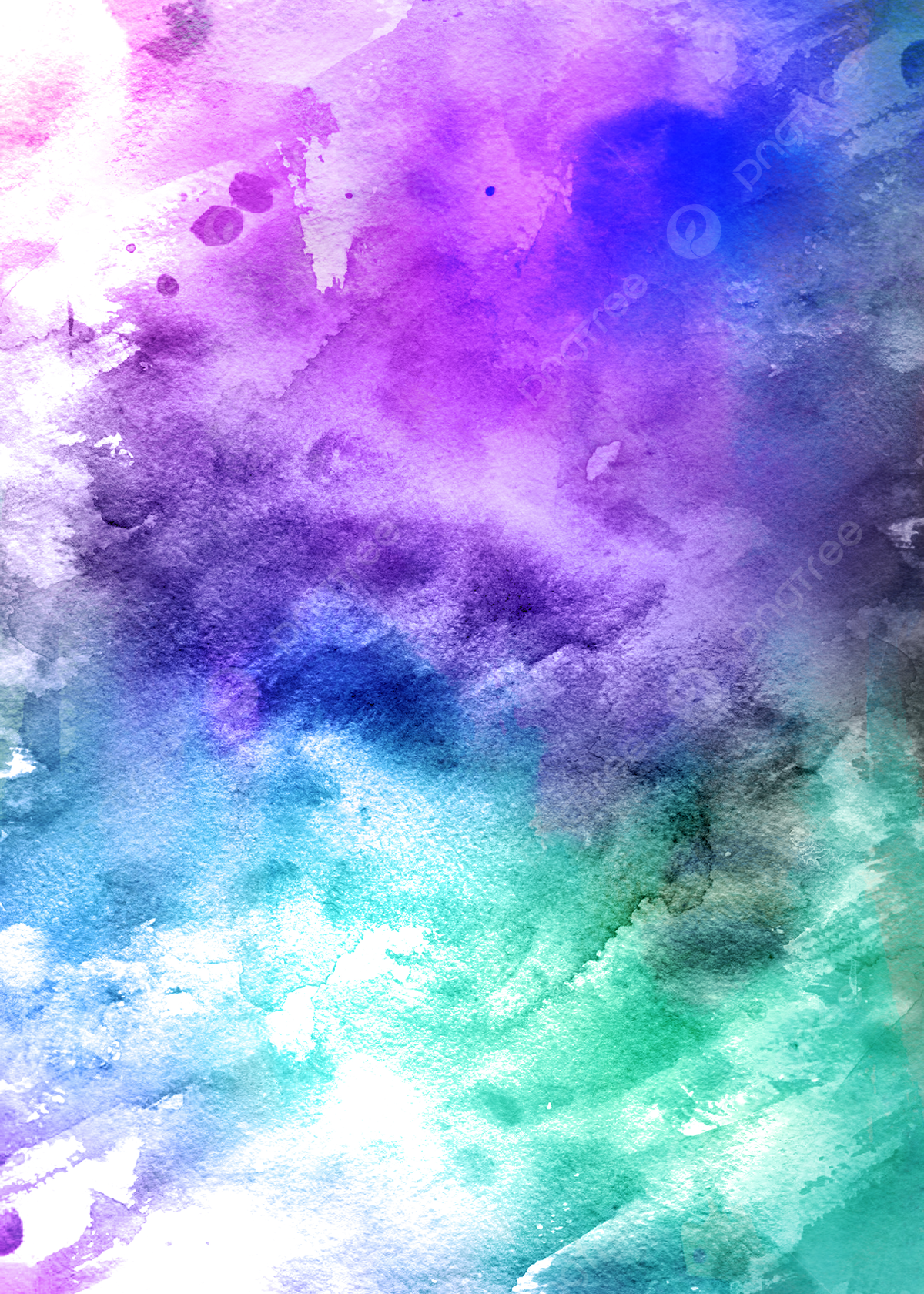 Purple And Green Abstract Background