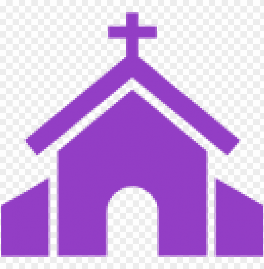 Purple Church Background