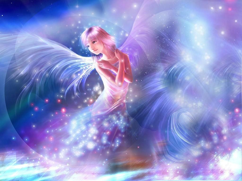 Purple Fairy Background