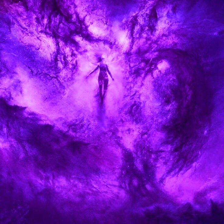 Purple Magic Background