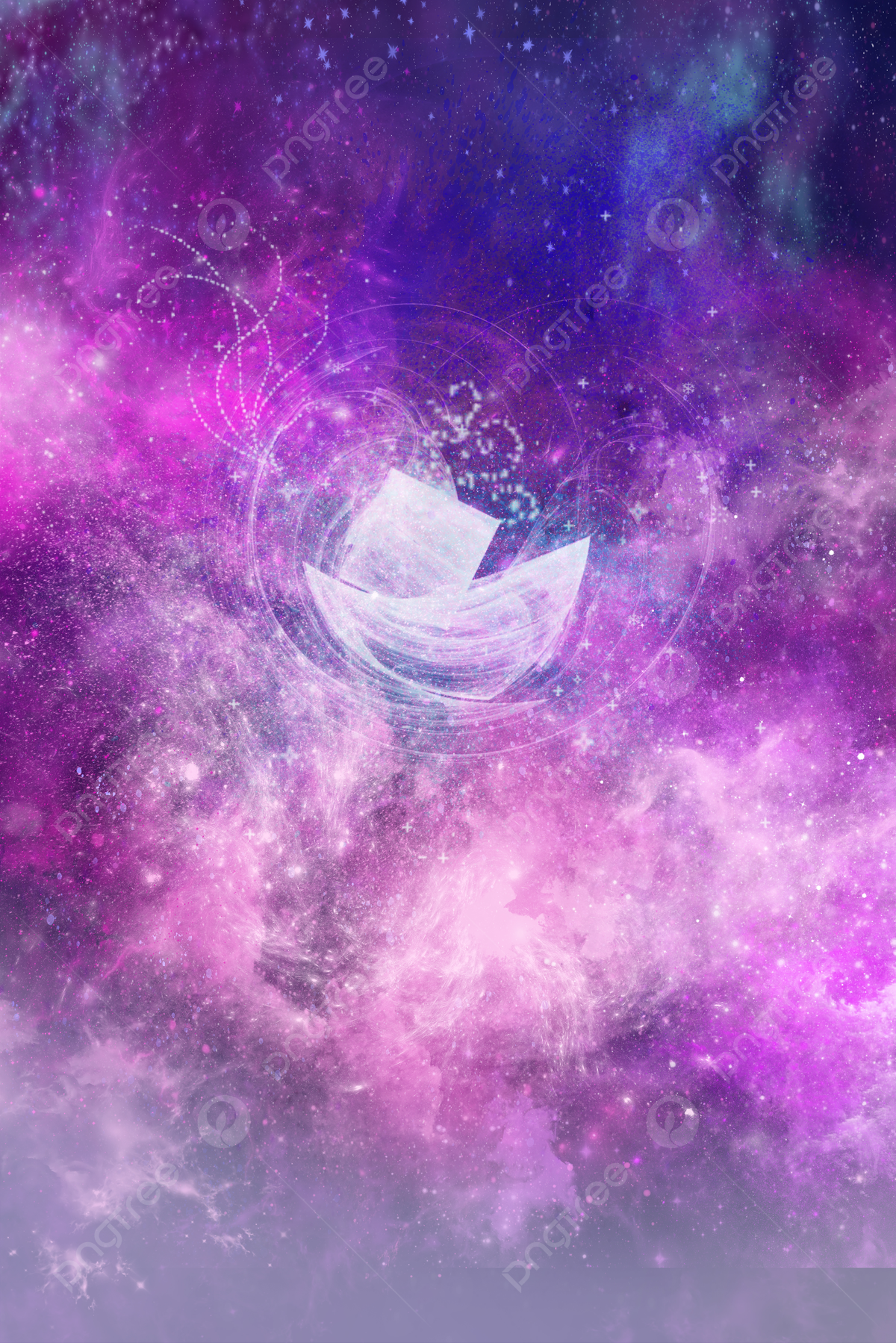 Purple Magic Background