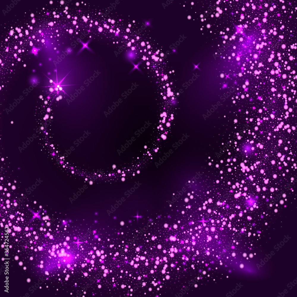 Purple Magic Background