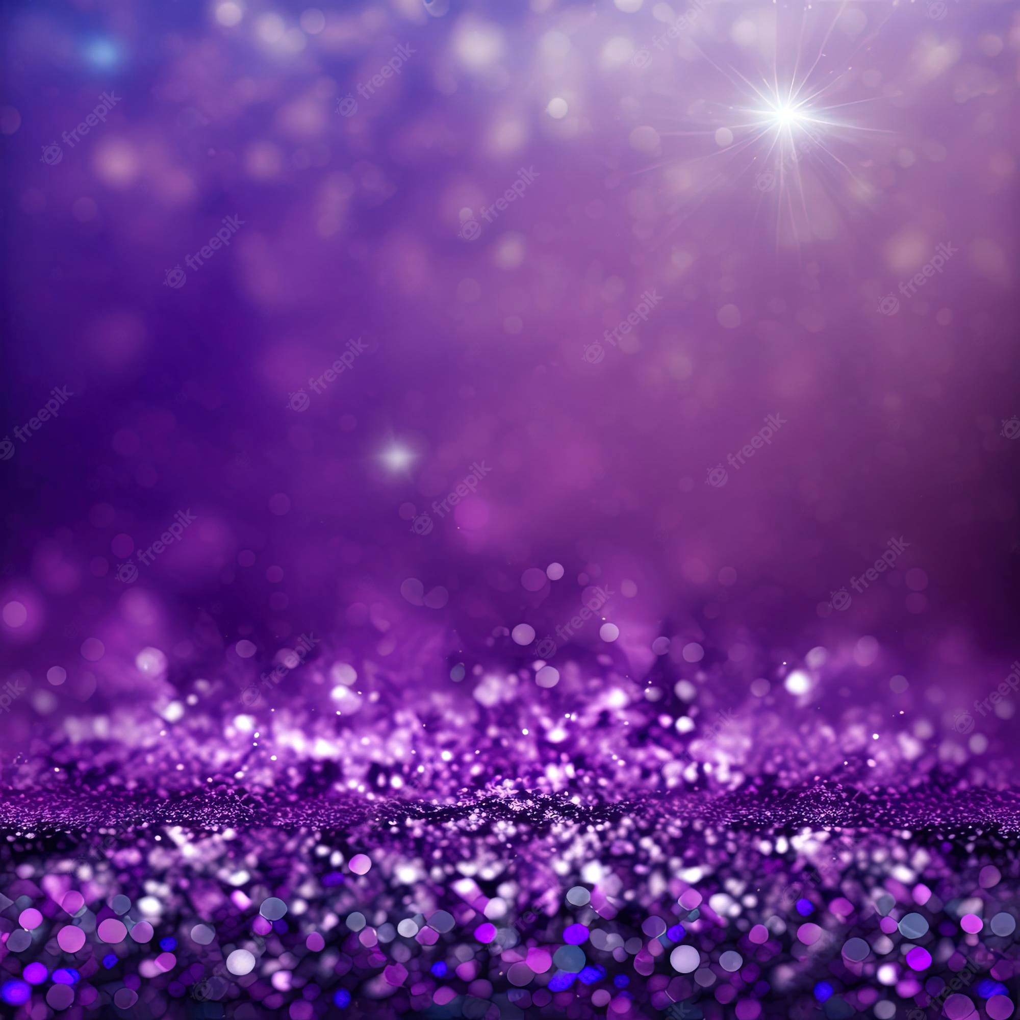 Purple Magic Background