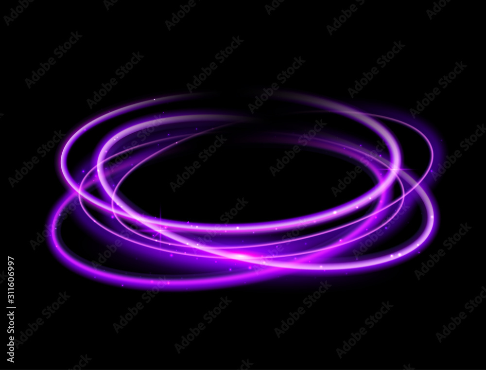 Purple Magic Background