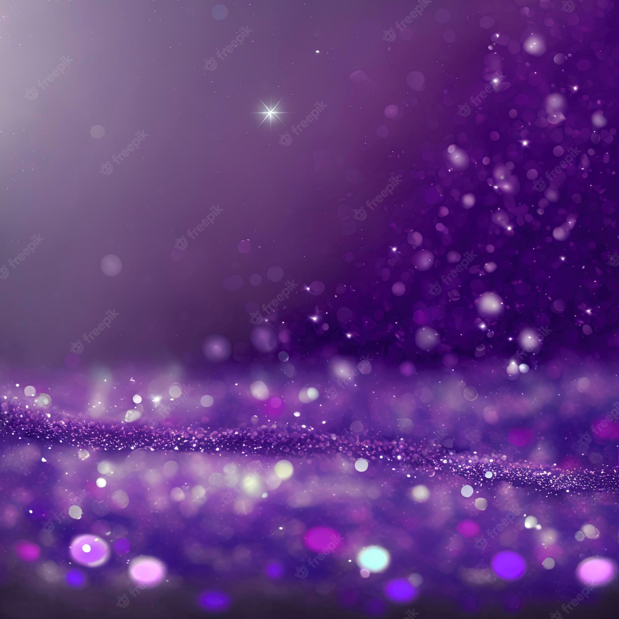 Purple Magic Background